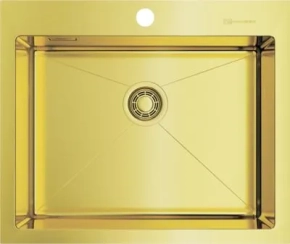 Мойка кухонная Omoikiri Akisame 59-LG 4973082 светлое золото 