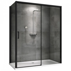 Душевой уголок Abber Komfort AG93150B-S92B 150x90 