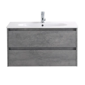 Тумба под раковину BelBagno Kraft 90 подвесная, cemento grigio 
