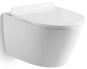 Унитаз подвесной Black&amp;White Universe W-703 