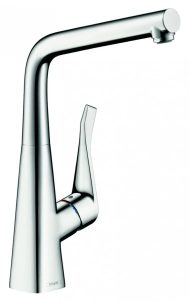 Смеситель Hansgrohe Metris 14822000 для кухонной мойки 