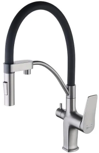 Смеситель Lemark Bronx LM3761GM для кухонной мойки 