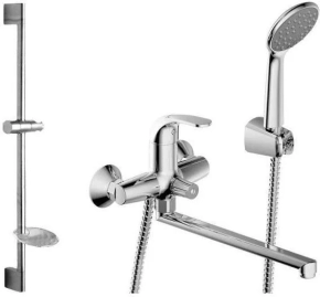 Душевой комплект Bravat Fit F00416C 2 в 1 