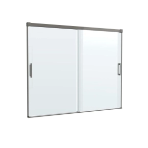 Шторка на ванну Cezares Tandem-Soft-VF-2-180/145-C-GM-IV 