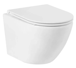 Унитаз подвесной BelBagno Sfera-R BB046CHR/BB870SC безободковый 