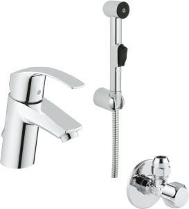 Смеситель Grohe Eurosmart New 23124002 для раковины с гигиеническим душем 