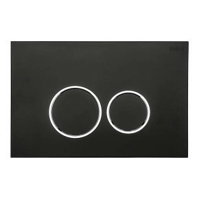 Кнопка смыва Black&amp;White Universe WPI-09512 matt black 