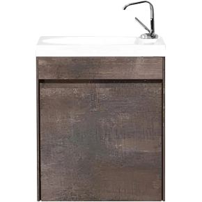 Тумба под раковину BelBagno Pietra Mini 46 L подвесная, stone 