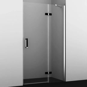 Душевая дверь в нишу Wasserkraft Aller 10H05RB black matt, 120 см 