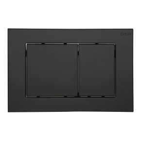 Кнопка смыва Black&amp;White Universe WPI-09532 matt black 