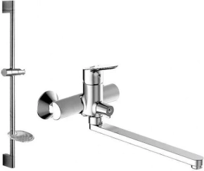 Душевой комплект Bravat Drop F00409С 2 в 1 
