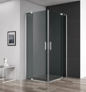 Душевой уголок Cezares Slider A-2-70/80-GRIGIO-Cr 