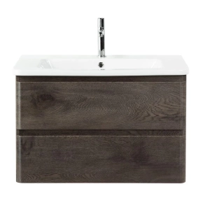 Тумба под раковину BelBagno Albano-Cer 80 подвесная, rovere nature grigio 