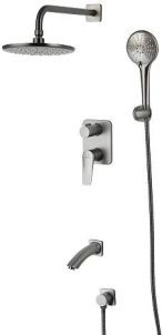 Душевой комплект Lemark Bronx LM3722GM 