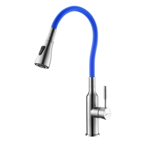 Смеситель Lemark Expert LM5082S-Blue для кухонной мойки 