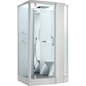 Душевая кабина Orans 89105RW белая, с баней 
