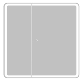 Зеркало-шкаф BelBagno Marino SPC-MAR-800/800-2A-LED-TCH 