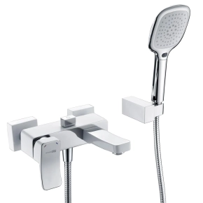 Смеситель Wasserkraft Aller 1061WHITE для ванны с душем 