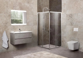 Душевой уголок BelBagno Unique A-2-85/100-C-Cr 