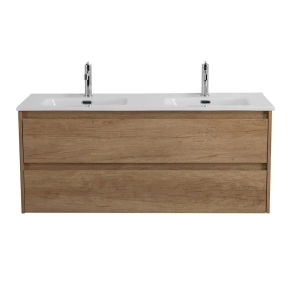 Тумба под раковину BelBagno Kraft 120 подвесная, Rovere Nebrasca Nature, 2 ящика 