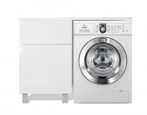 Тумба с раковиной Эстет Dallas Luxe 110 L белая 