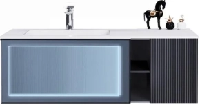 Тумба с раковиной Orans BC-9013-1200L 120 L синий 