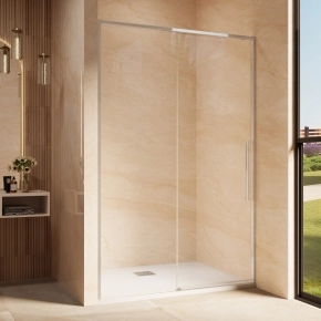 Душевая дверь в нишу Vincea Ultima VDS-7UL110CL 1100 хром стекло прозрачное 