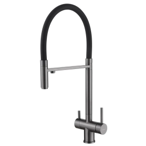 Смеситель Abber Wasser Kreis AF81141NG для кухонной мойки, никель 