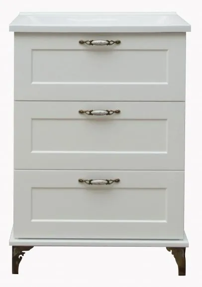 Тумба с раковиной Эстет Bali Classic 80 белая