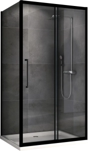 Душевой уголок Abber Schwarzer Diamant AG30130BH-S80B 130x80 