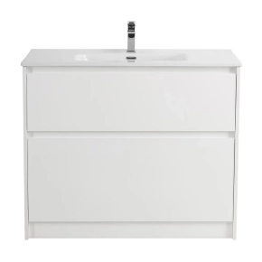 Тумба под раковину BelBagno Kraft 100 напольная, Bianco Opaco 