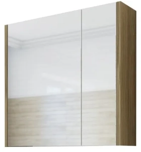 Зеркало-шкаф Sanflor Ларго 70 L вяз швейцарский 