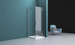 Душевой уголок BelBagno Kraft AH-12-90/100-C-Cr-R 