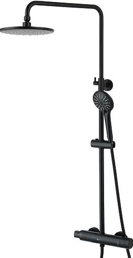 Душевая стойка Lemark Bronx LM3770BL