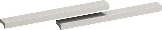 Ручки для мебели Jacob Delafon Vivienne EB1579-F30 белый сатин