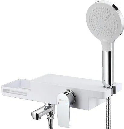 Смеситель Lemark Unibox LM6914CW для ванны с душем