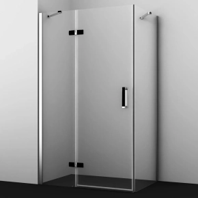 Душевой уголок Wasserkraft Aller 10H06LBLACK 120x80 