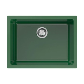 Мойка кухонная Omoikiri Okinoshima 61-U/I-RG Glossy royal green 