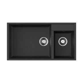 Мойка кухонная Omoikiri Tedori 85-2-U-BL черный 