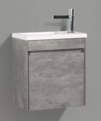 Тумба под раковину BelBagno Pietra Mini 46 R stucco cemento
