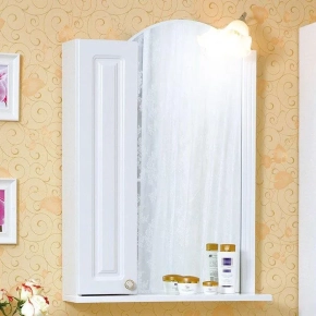 Зеркало-шкаф Бриклаер Анна 60 L белый 