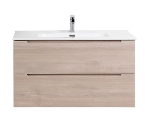 Тумба под раковину BelBagno Etna 90 подвесная, rovere grigio 