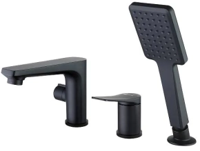 Смеситель Lemark Bronx LM3745BL на борт ванны 