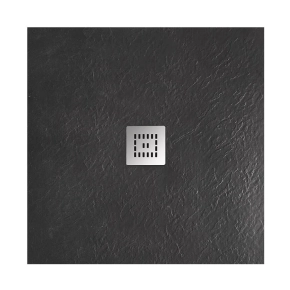 Поддон для душа BelBagno Uno TRAY-MR-UNO-A-90-35-NERO-CR 90x90 
