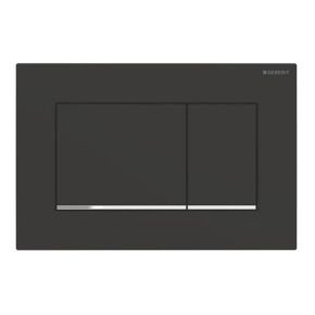 Кнопка смыва Geberit Sigma 30 115.883.14.1 черная матовая, хром 