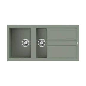 Мойка кухонная Omoikiri Kitagawa 100-2-WG wind green 