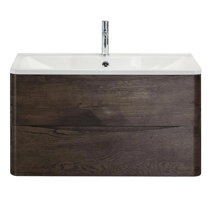 Тумба под раковину BelBagno Acqua 100 подвесная, rovere nature grigio