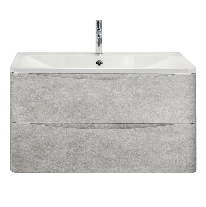 Тумба под раковину BelBagno Acqua 80 подвесная, cemento verona grigio