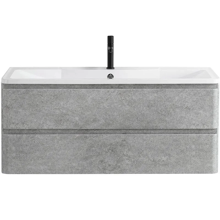 Тумба под раковину BelBagno Albano 120 подвесная, cemento verona grigio