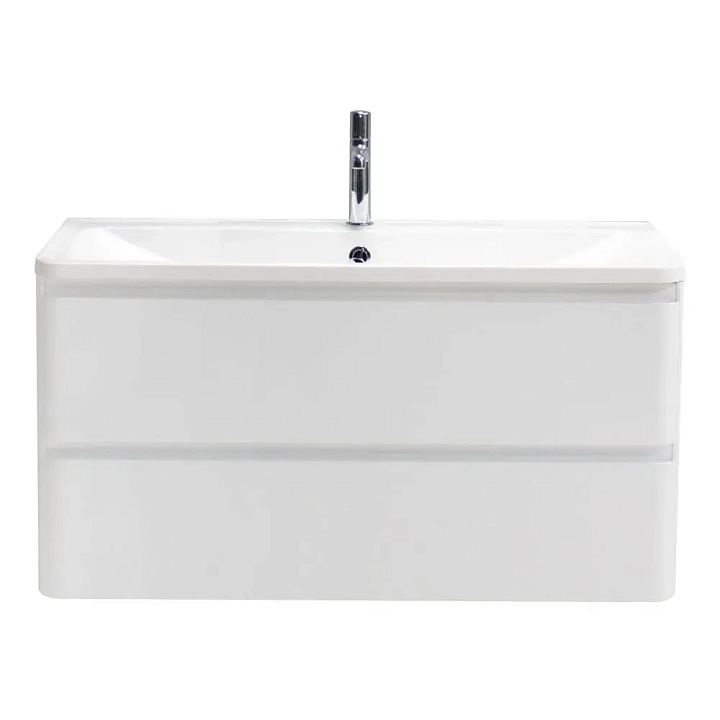 Тумба под раковину BelBagno Albano 80 подвесная, bianco lucido